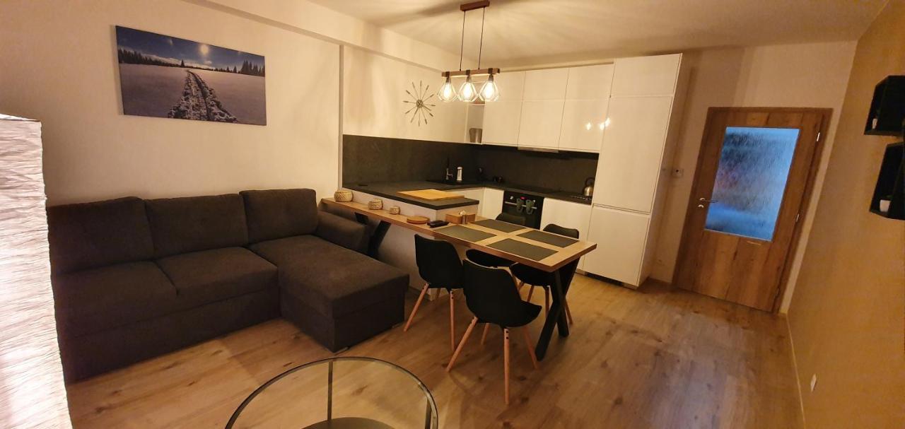 Apartmán Nerudovka D 104, Finská sauna, garážové stání Loučná pod Klínovcem Exteriér fotografie